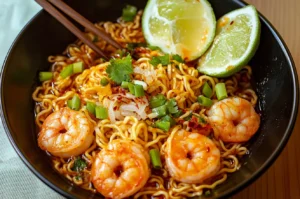 Chili Lime Shrimp Ramen Noodles