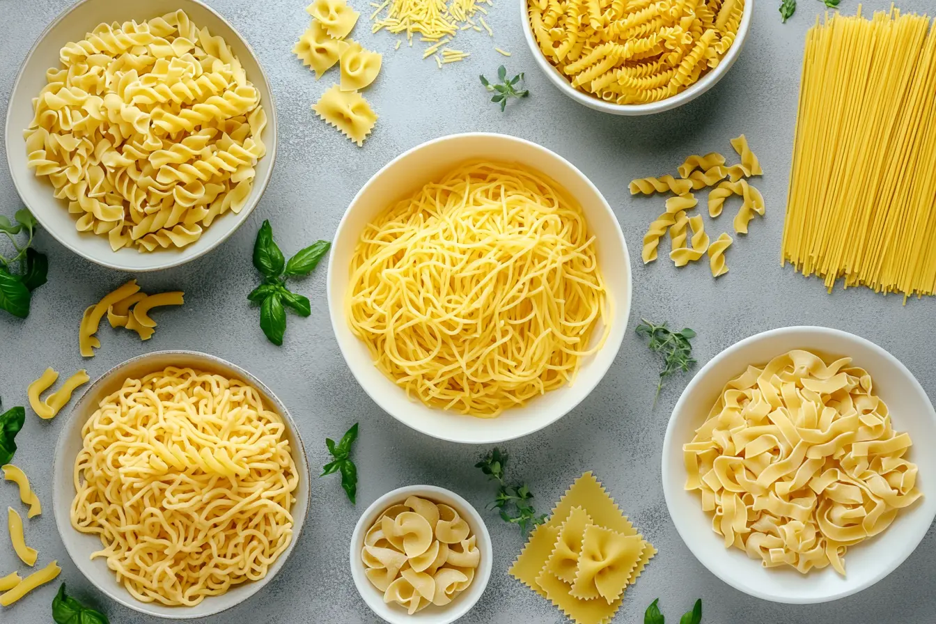 Types of Pasta and Their Ideal Sauces