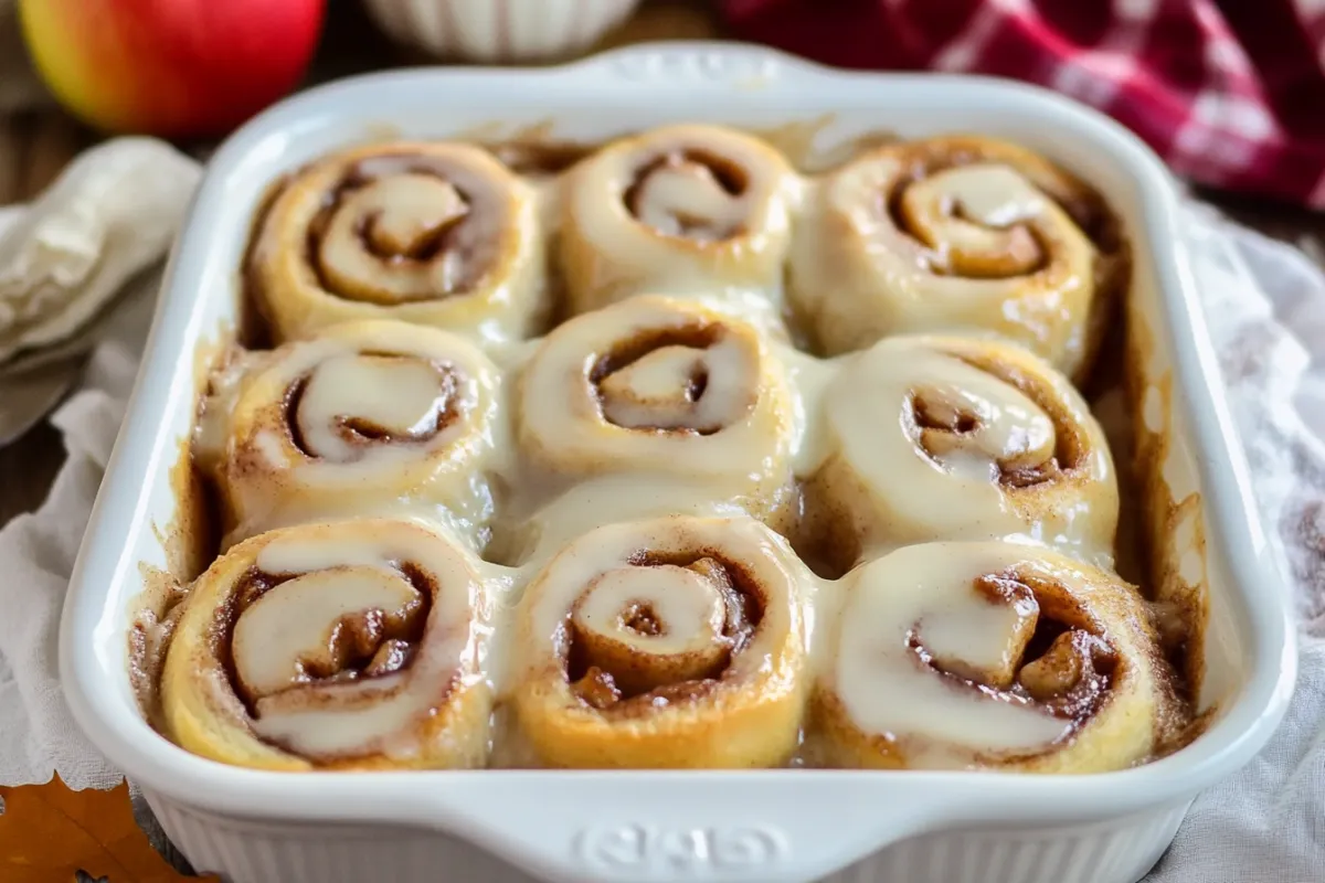 Apple Pie Cinnamon Rolls