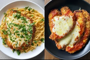 Chicken Parmesan VS chicken milanese