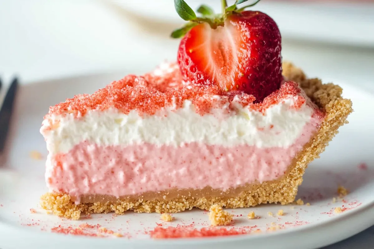 strawberry crunch cheesecake