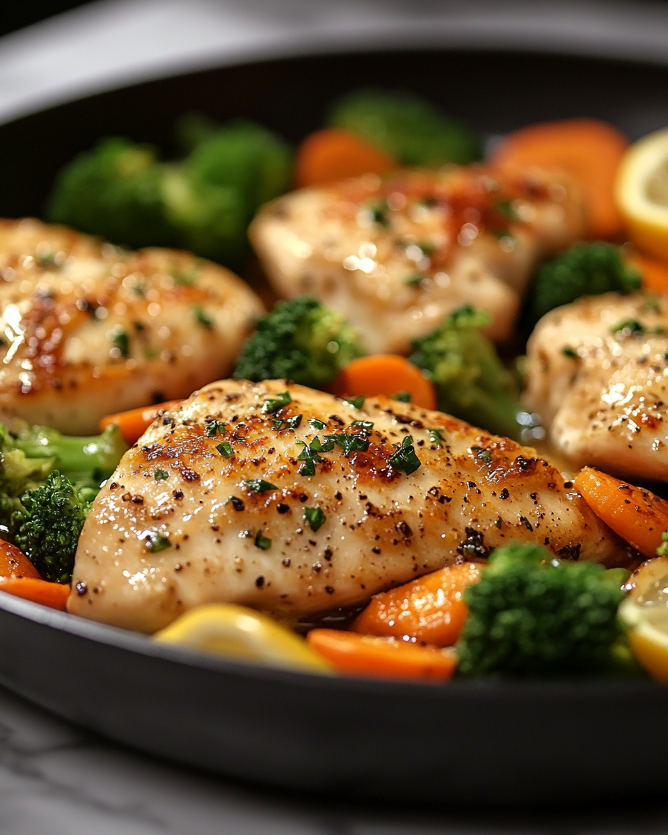 Lemon Garlic Chicken and Veggies: 7 Simple Comfort Dinners