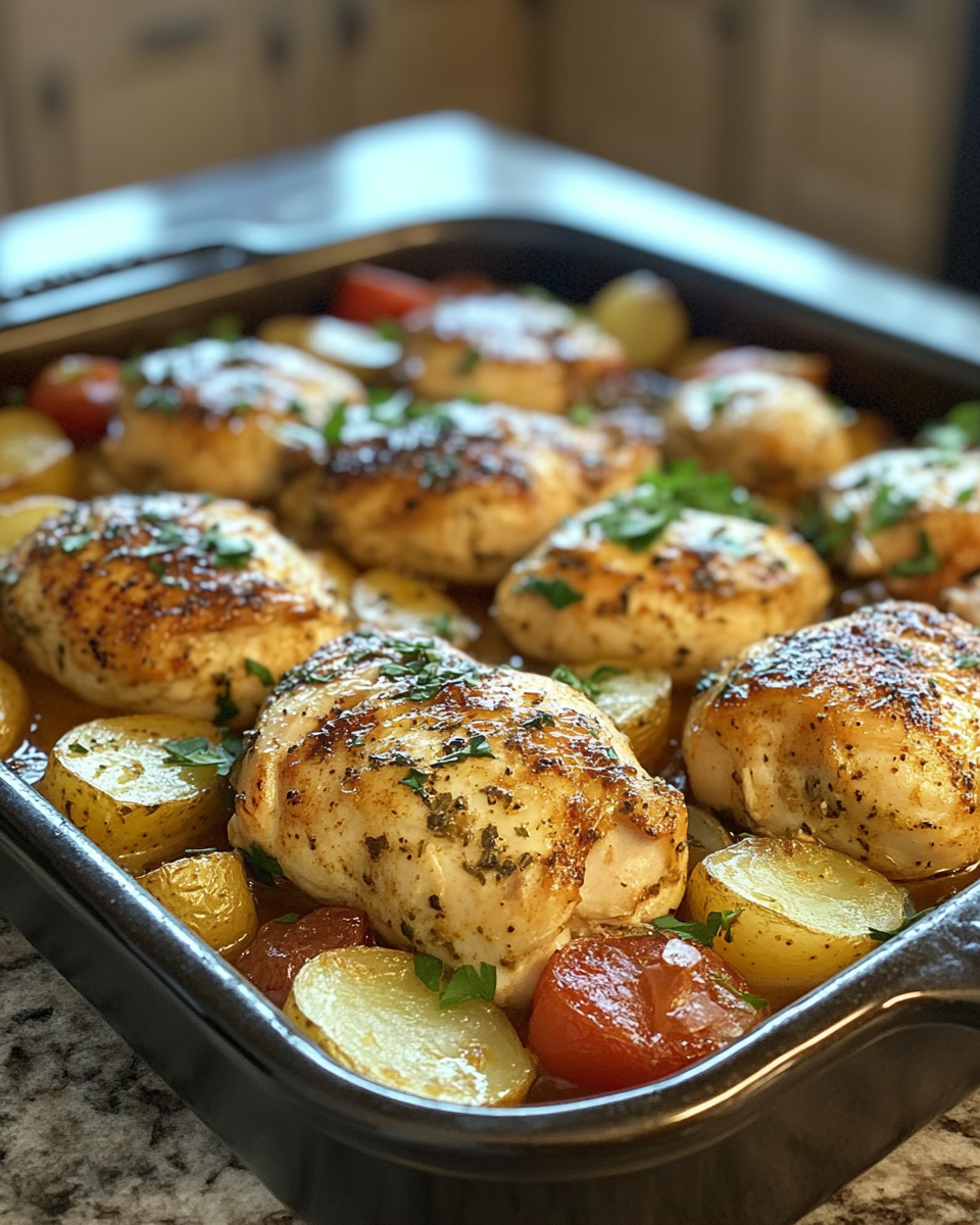 Lemon Herb Chicken With Potatoes: 5 Authentic Hope Meals