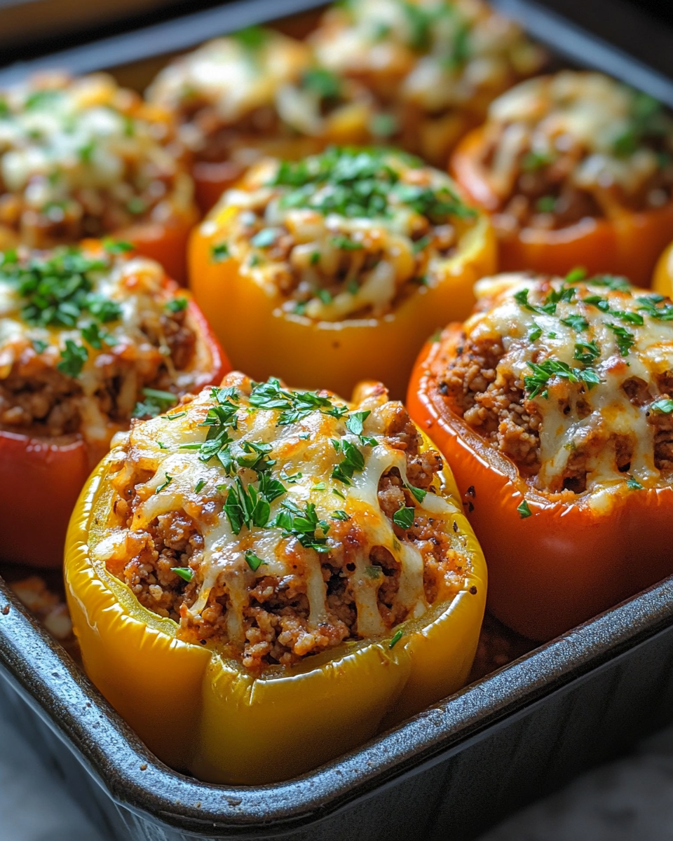 Ground Chicken Buffalo Stuffed Peppers: 5 Authentic Happy Bakes