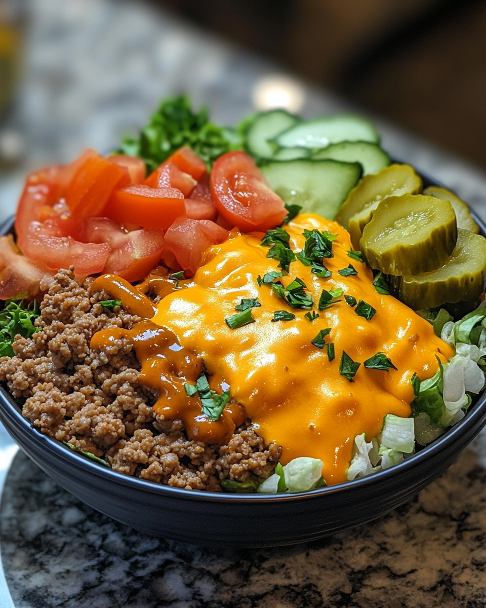 Ground Chicken Cheeseburger Bowls: 5 Authentic Cozy Meals
